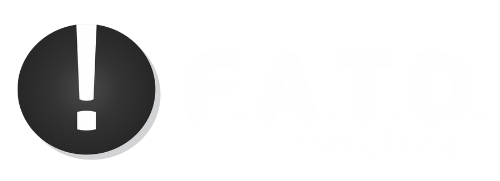 logo FATD branco